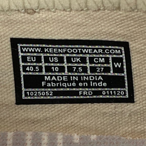 Keen Women's Cream and Brown Flats - Picture 11 of 11